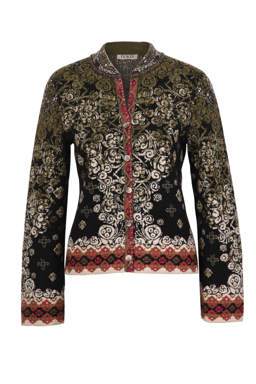 Jacket, Jacquard Pattern