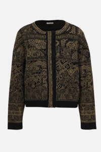 Field Jacket, Jacquard Pattern