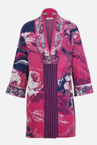 Coat, Floral Pattern