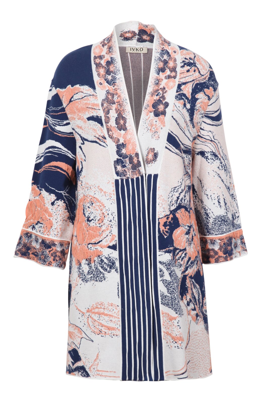 Coat, Floral Pattern