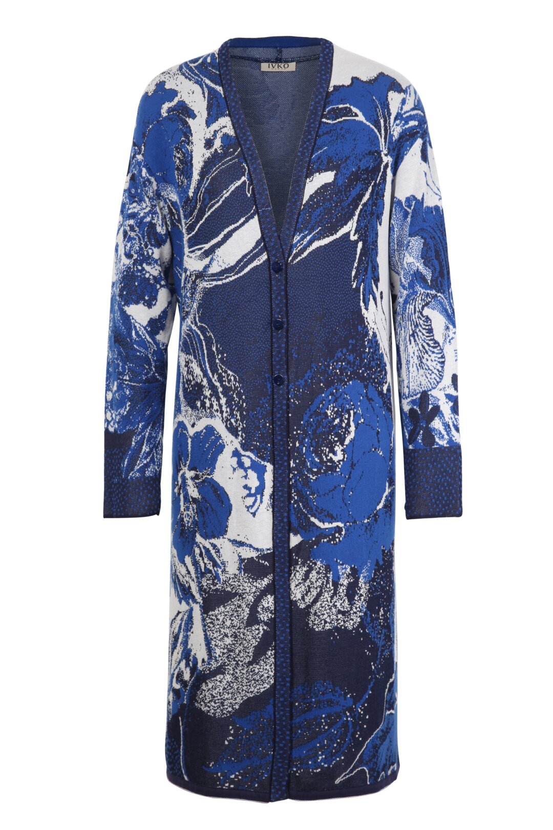 Coatigan, Floral Pattern