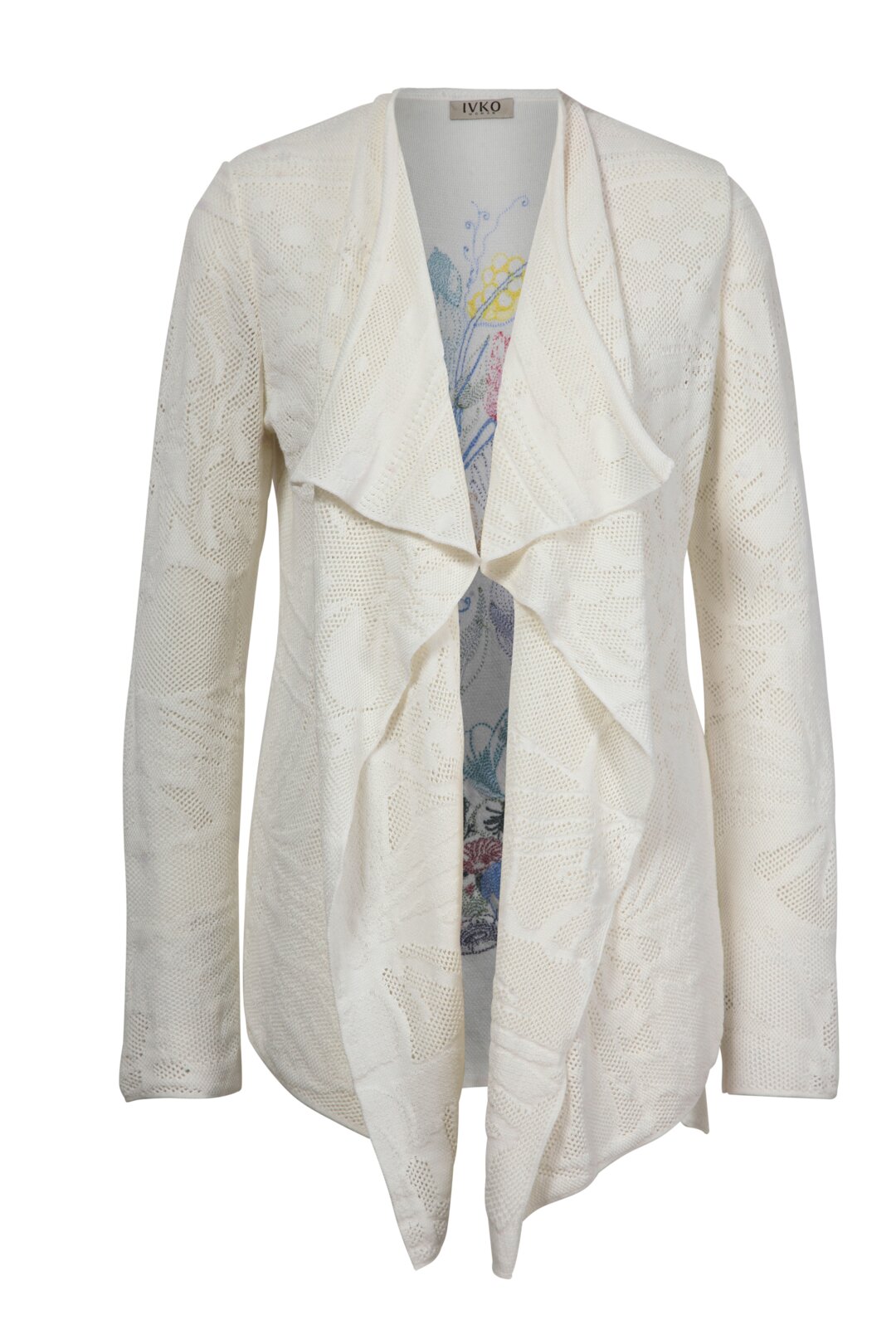 Cardigan mit Stickereien