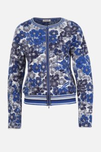 Cardigan, Floral Pattern