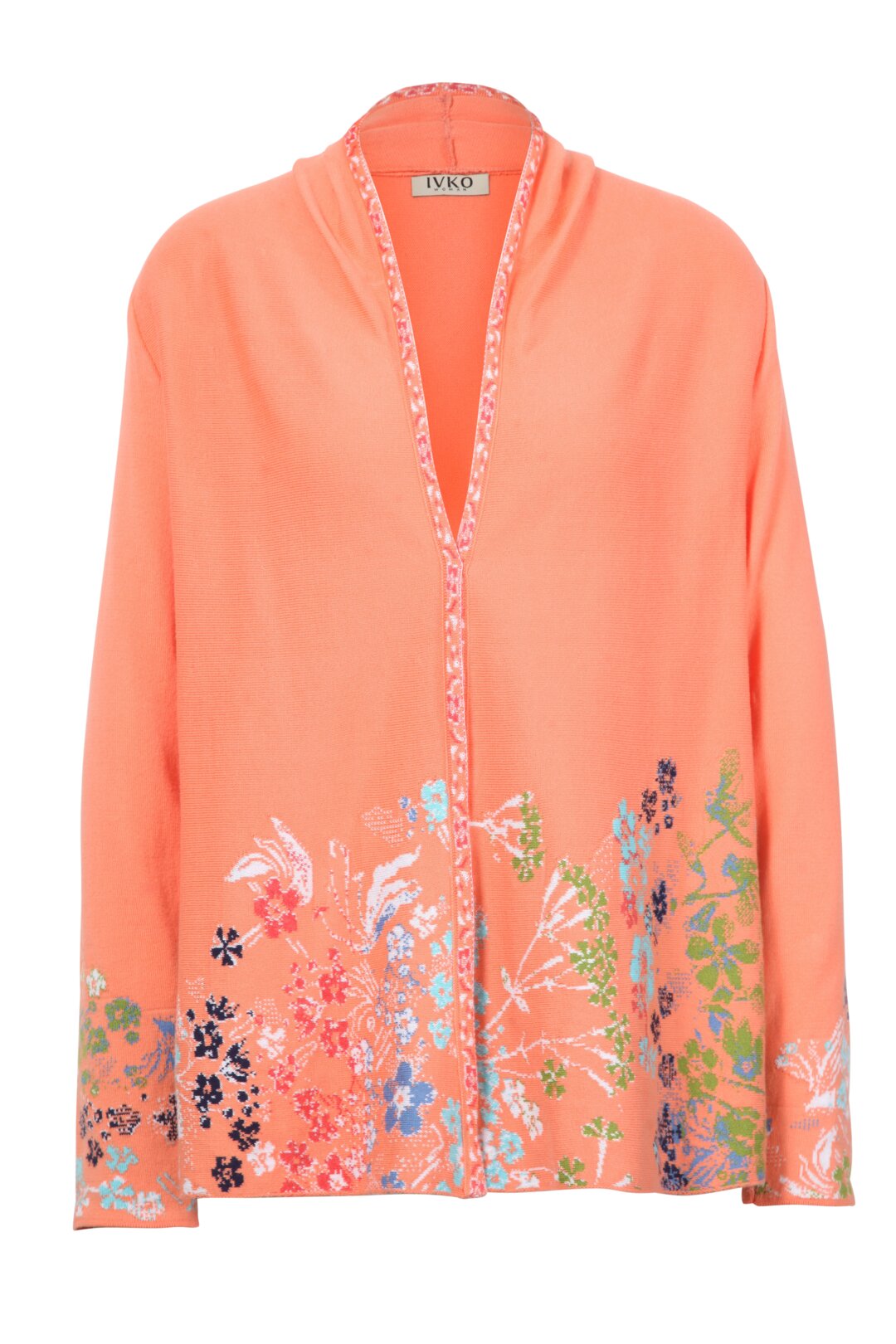 Cardigan, Intarsia Pattern
