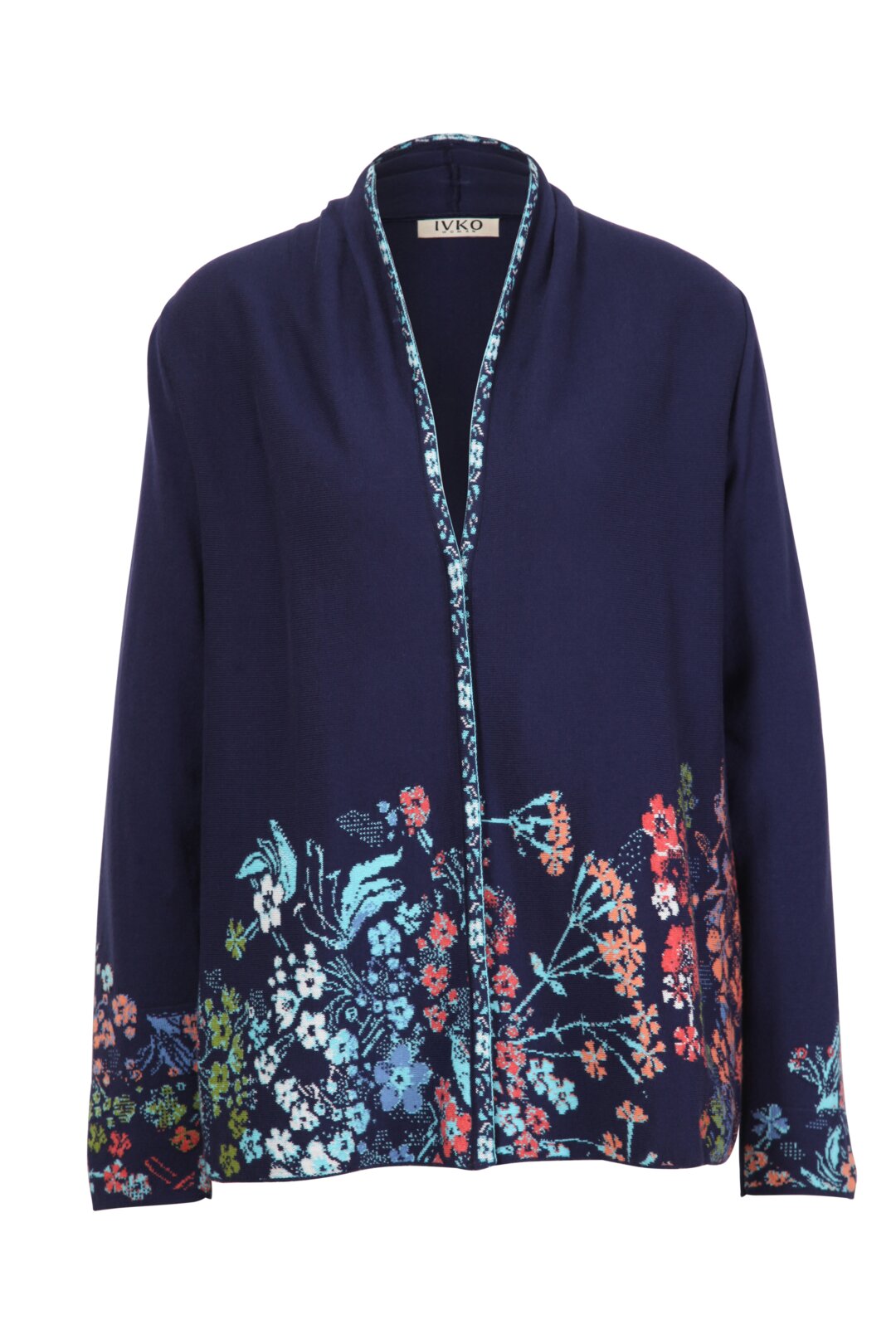 Cardigan, Intarsia Pattern