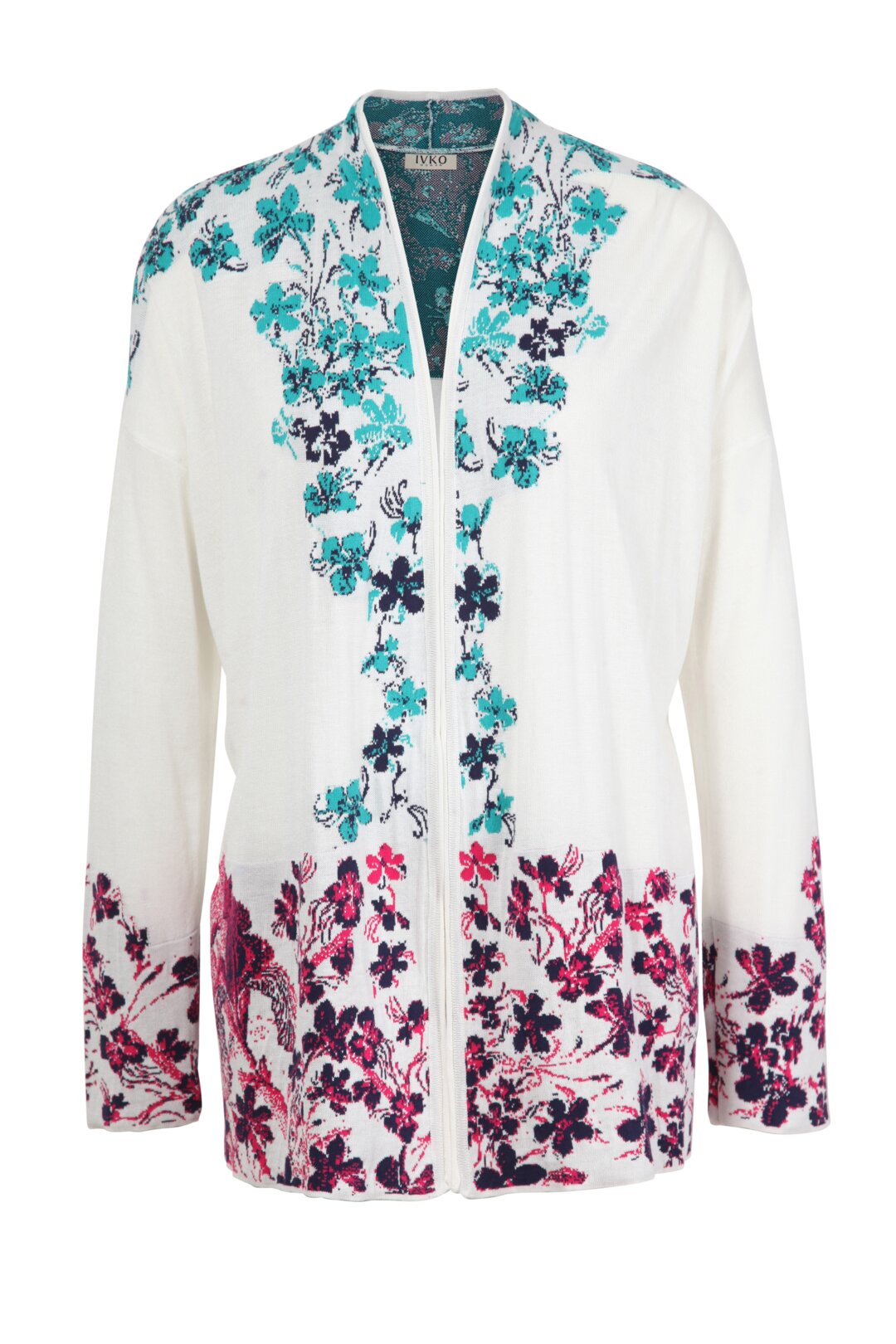 Cardigan, Intarsia Pattern