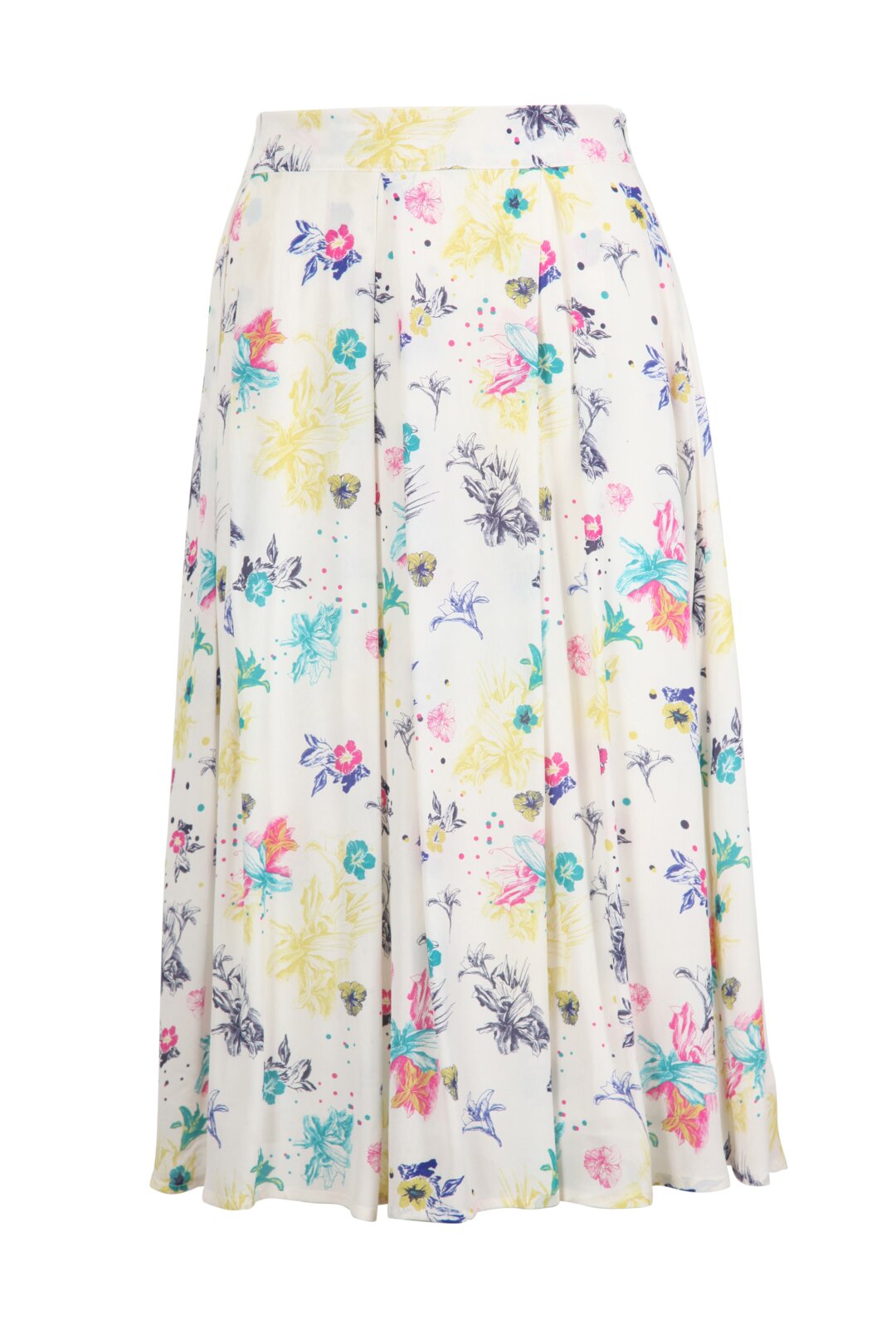 Skirt, Floral Pattern