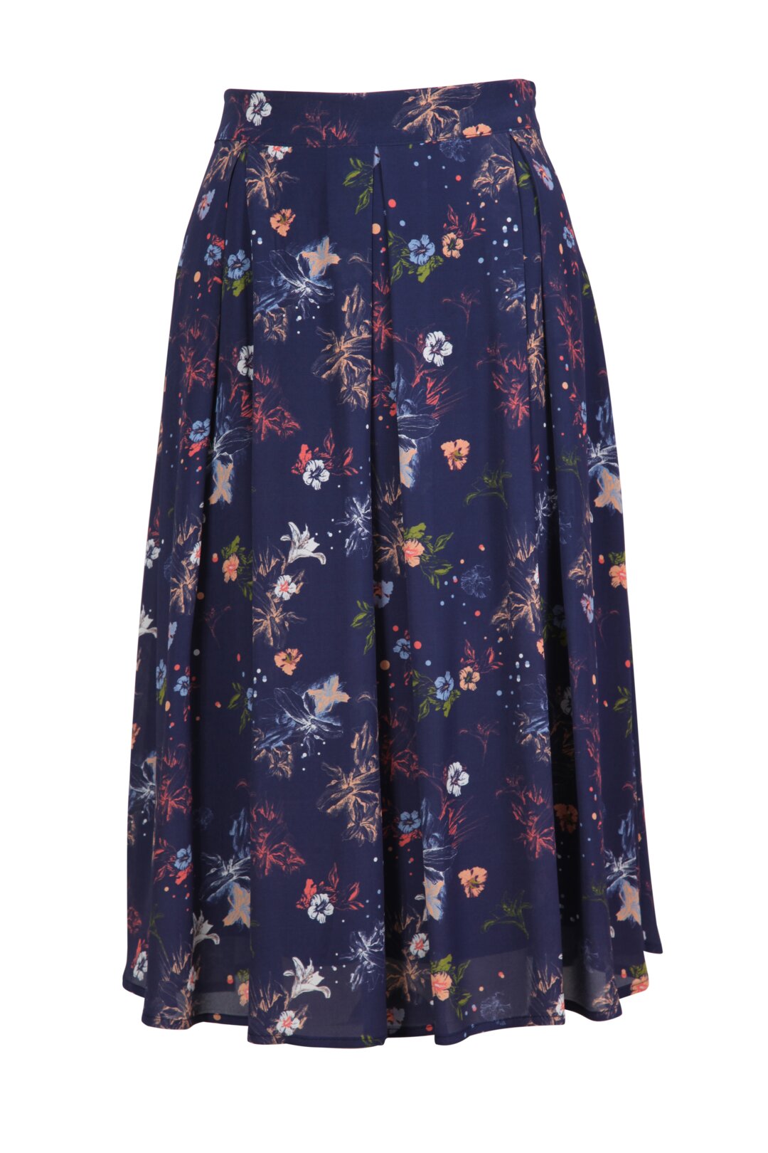 Skirt, Floral Pattern