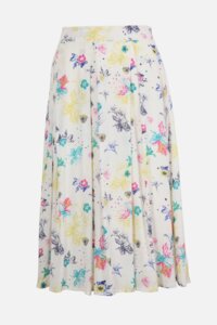 Skirt, Floral Pattern