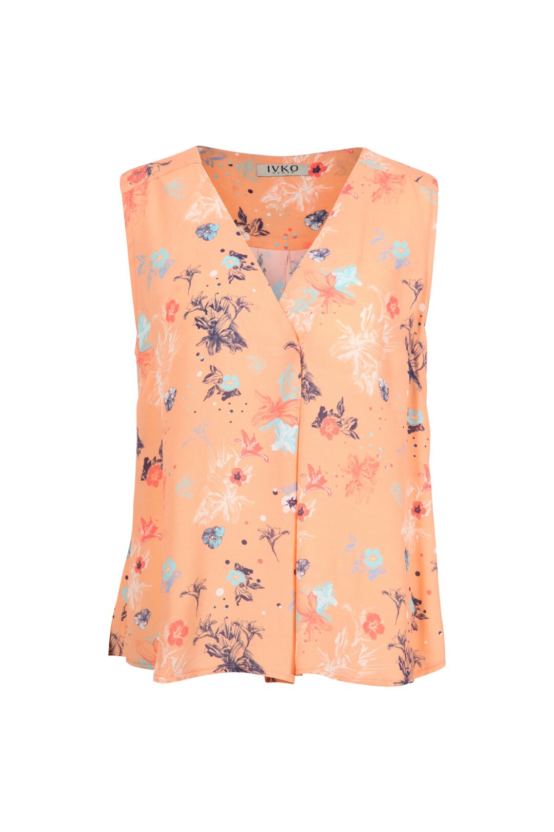 Blouse, Floral Pattern
