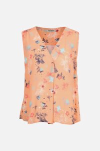Blouse, Floral Pattern