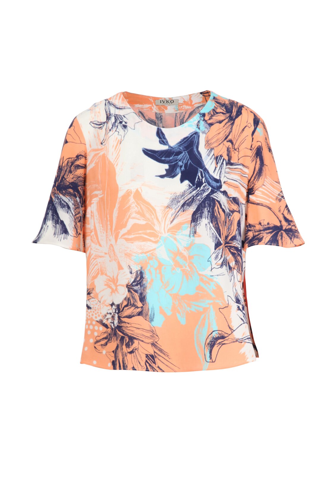Tunic, Floral Pattern