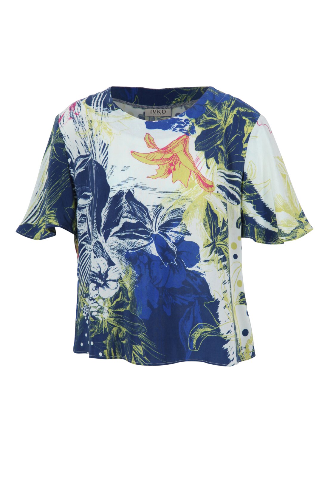 Tunic, Floral Pattern