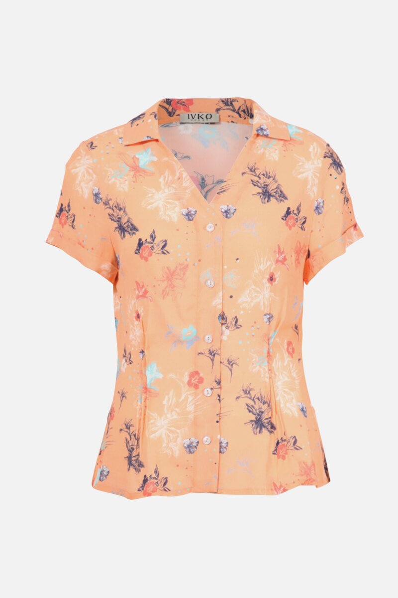 Shirt, Floral Pattern