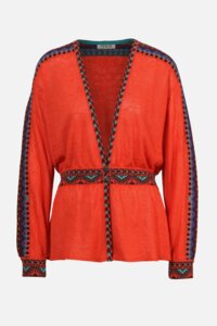 Cardigan, Intarsia Pattern