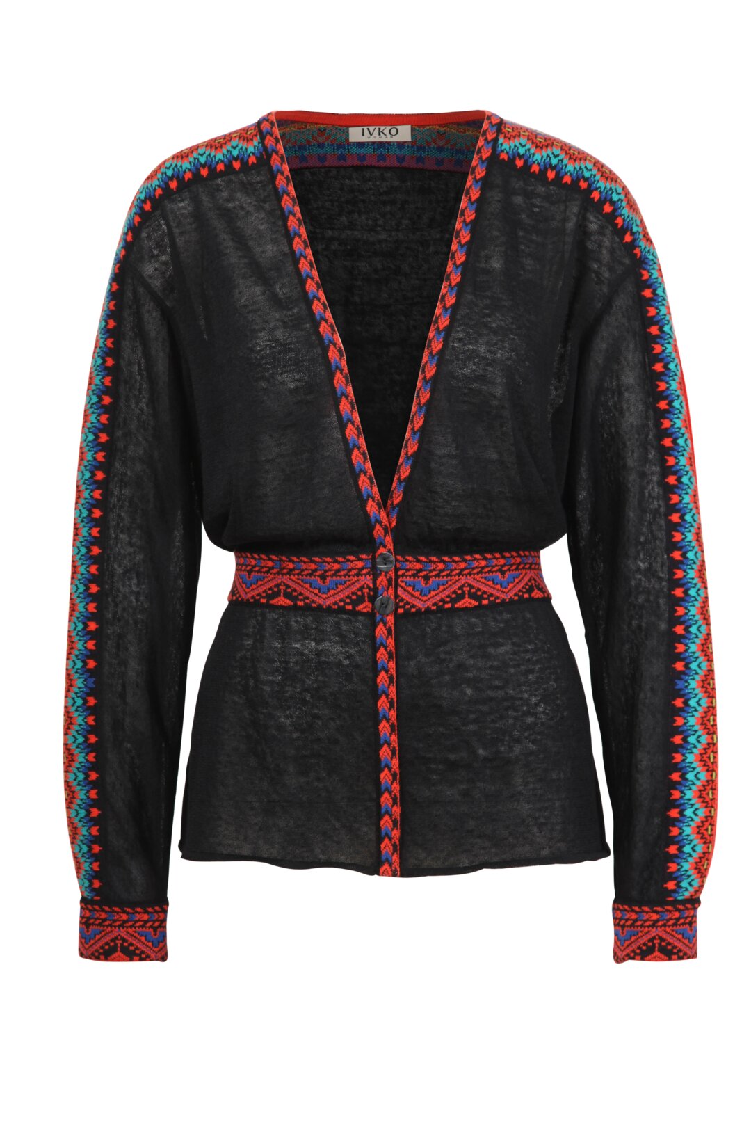 Cardigan, Intarsia Pattern