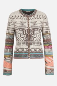 Cardigan, Geometric Pattern