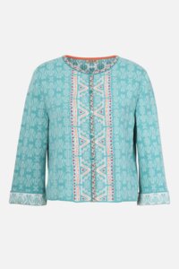 Cardigan, Geometric Pattern