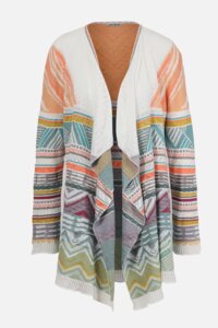 Cardigan, Geometric Pattern