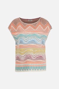 Pullover, Geometric Pattern
