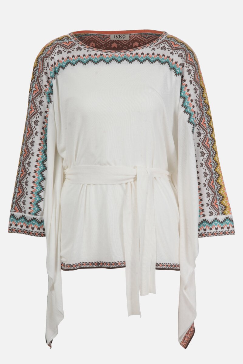 Pullover, Intarsia Pattern