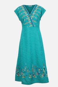 Dress, With Embroidery