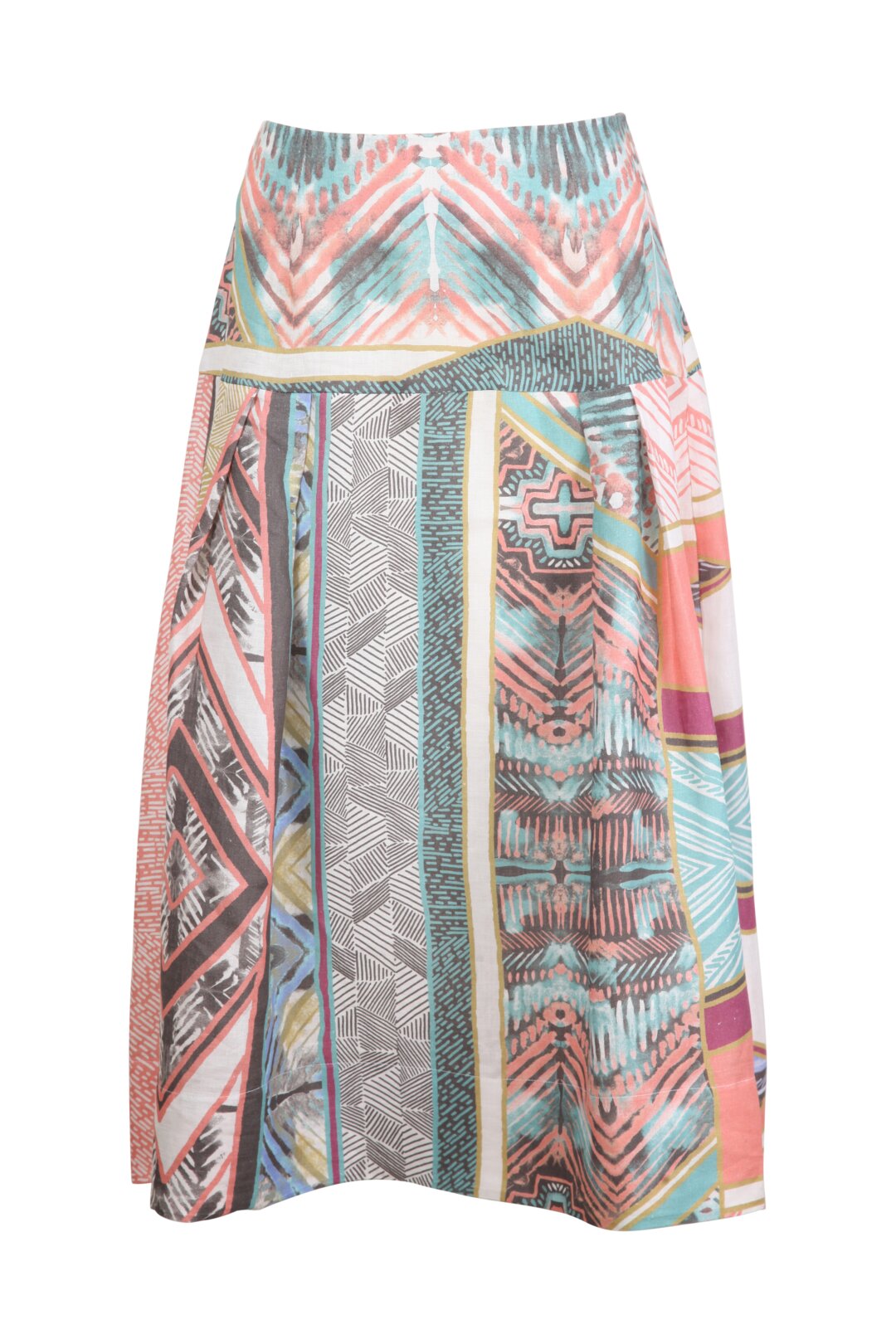 Skirt, Geometric Pattern