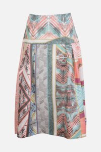 Skirt, Geometric Pattern