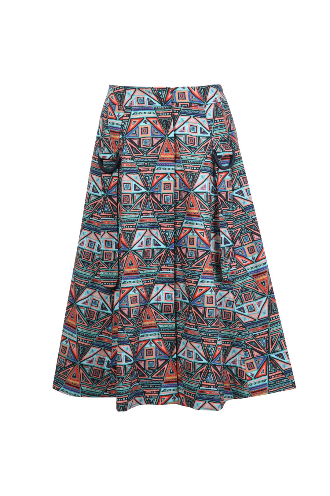 Skirt, Geometric Pattern