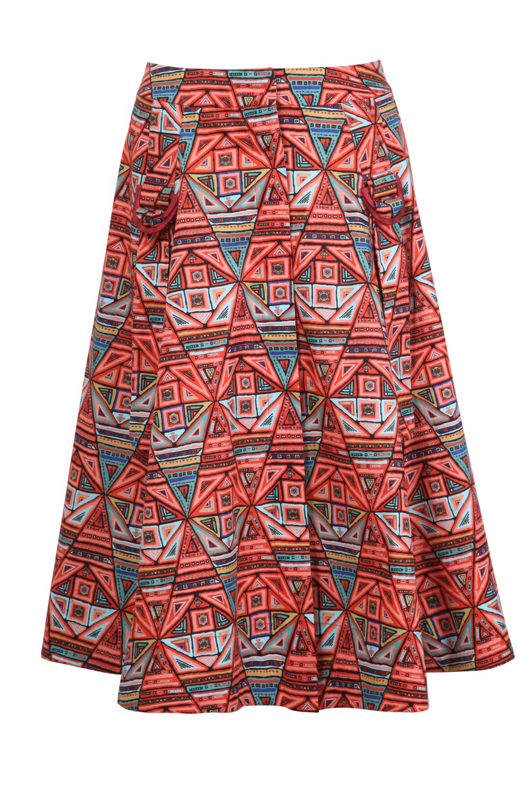 Skirt, Geometric Pattern