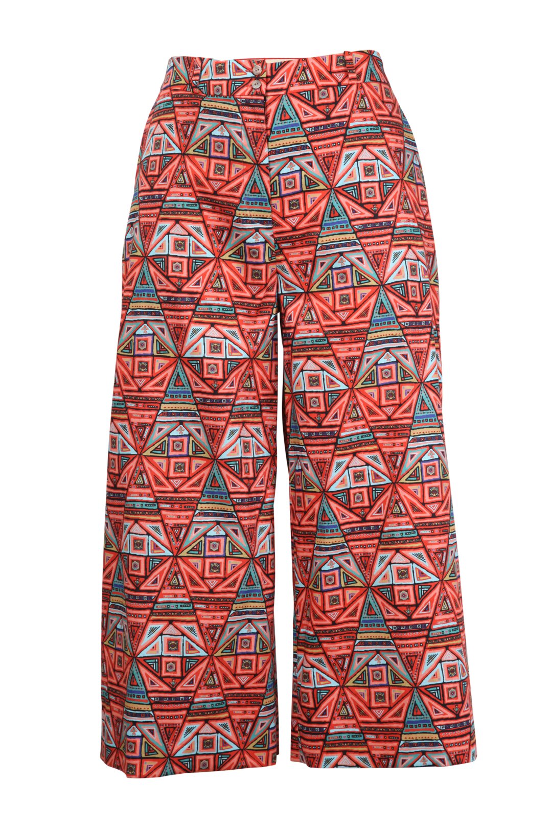 Pants, Geometric Pattern