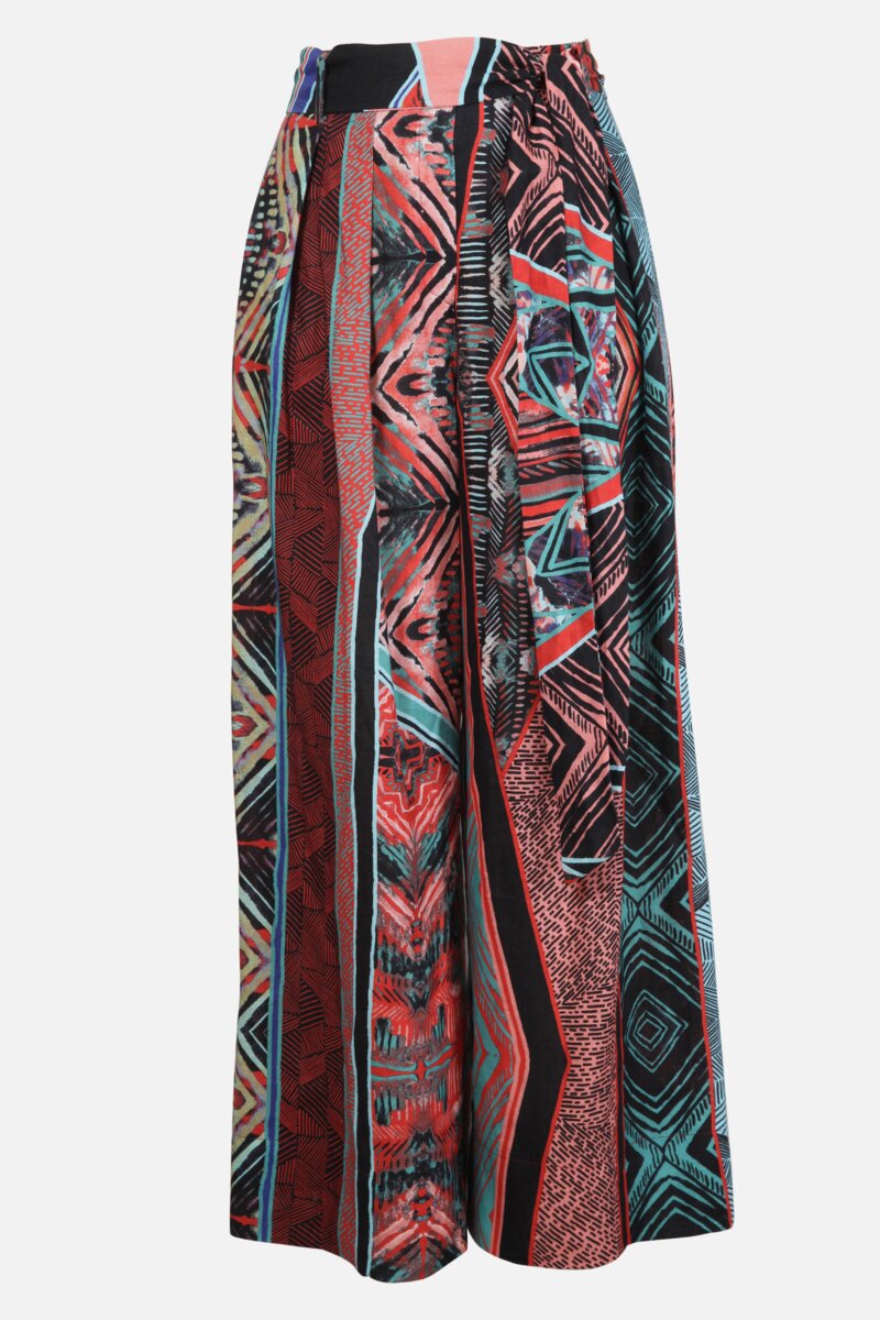 Pants, Geometric Pattern