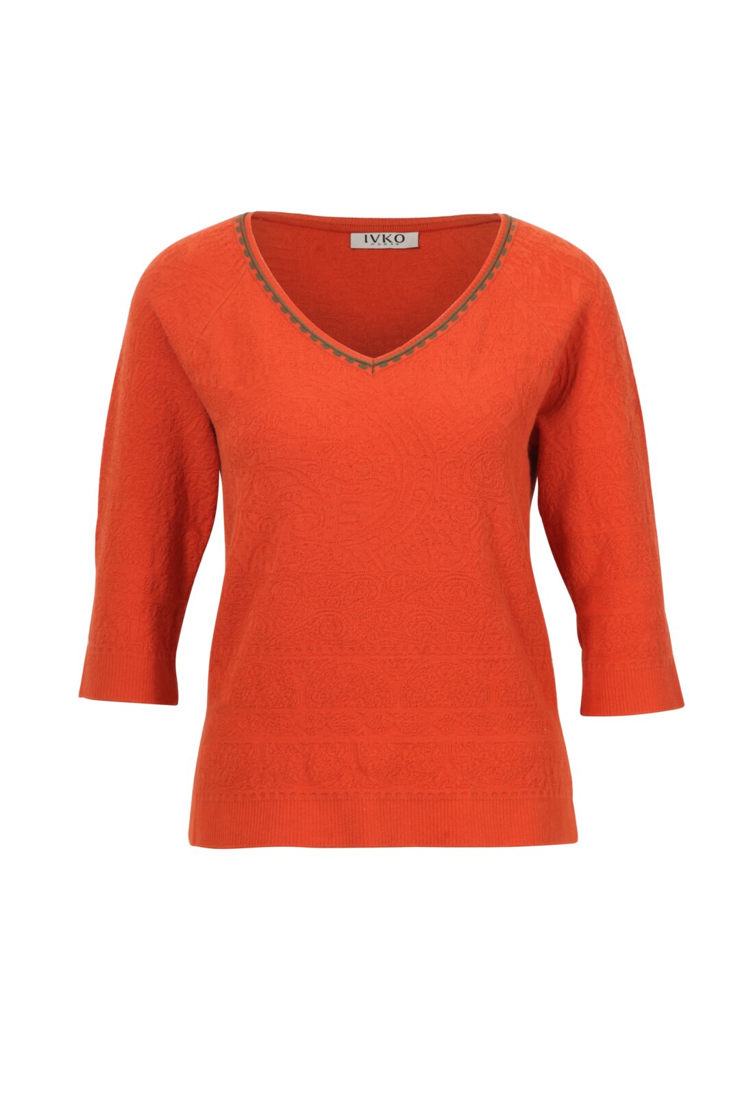 Pullover mit Strukturmuster