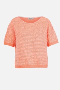 Pullover mit Strukturmuster