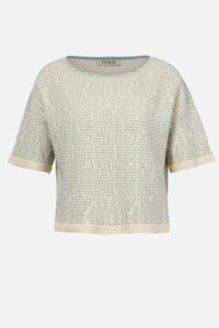 Pullover mit Strukturmuster