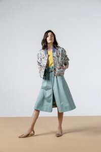 Bomber Jacket, Floral Pattern Print