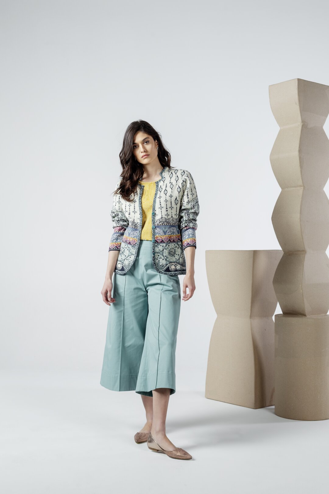 Jacket, Jacquard Pattern