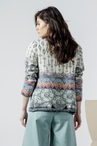 Jacket, Jacquard Pattern