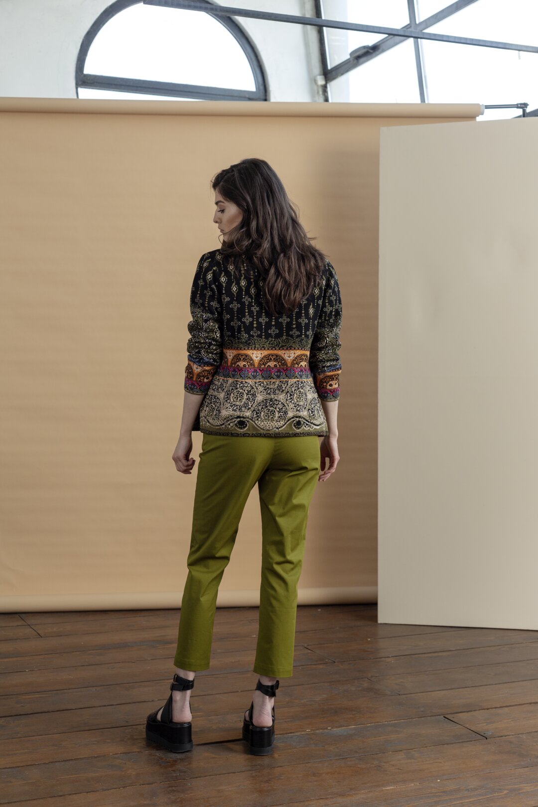 Jacket, Jacquard Pattern