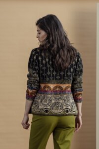 Jacket, Jacquard Pattern