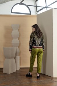 Jacket, Jacquard Pattern