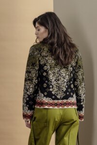 Jacket, Jacquard Pattern