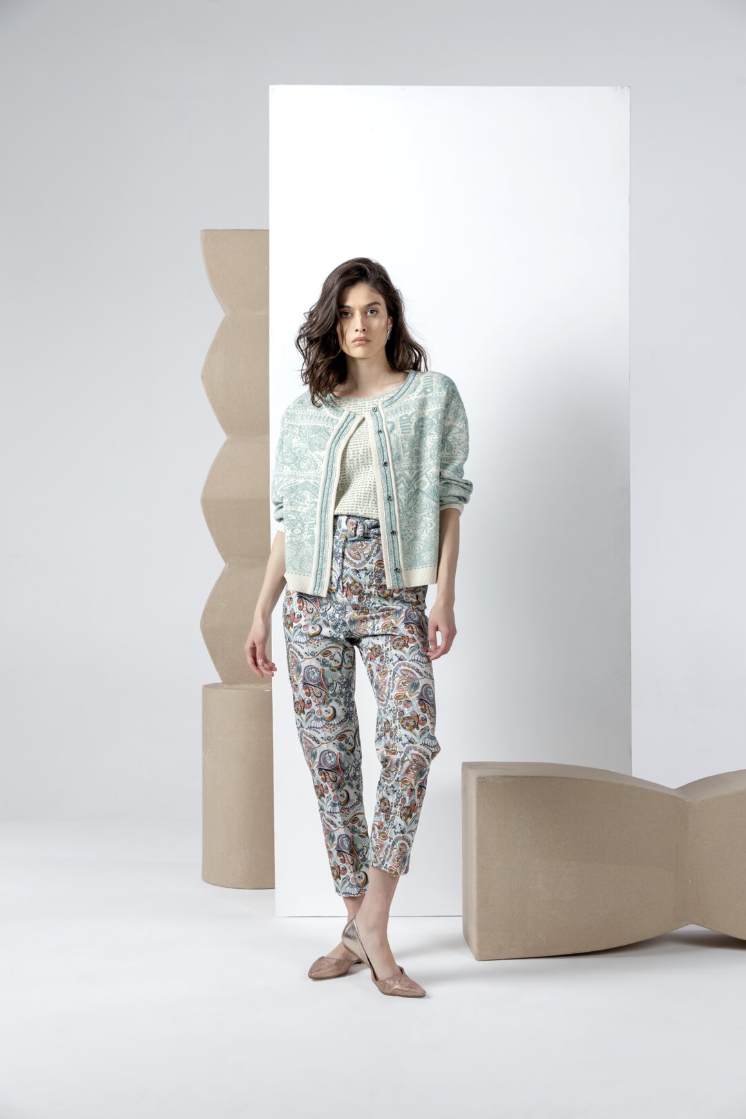 Field Jacket, Jacquard Pattern
