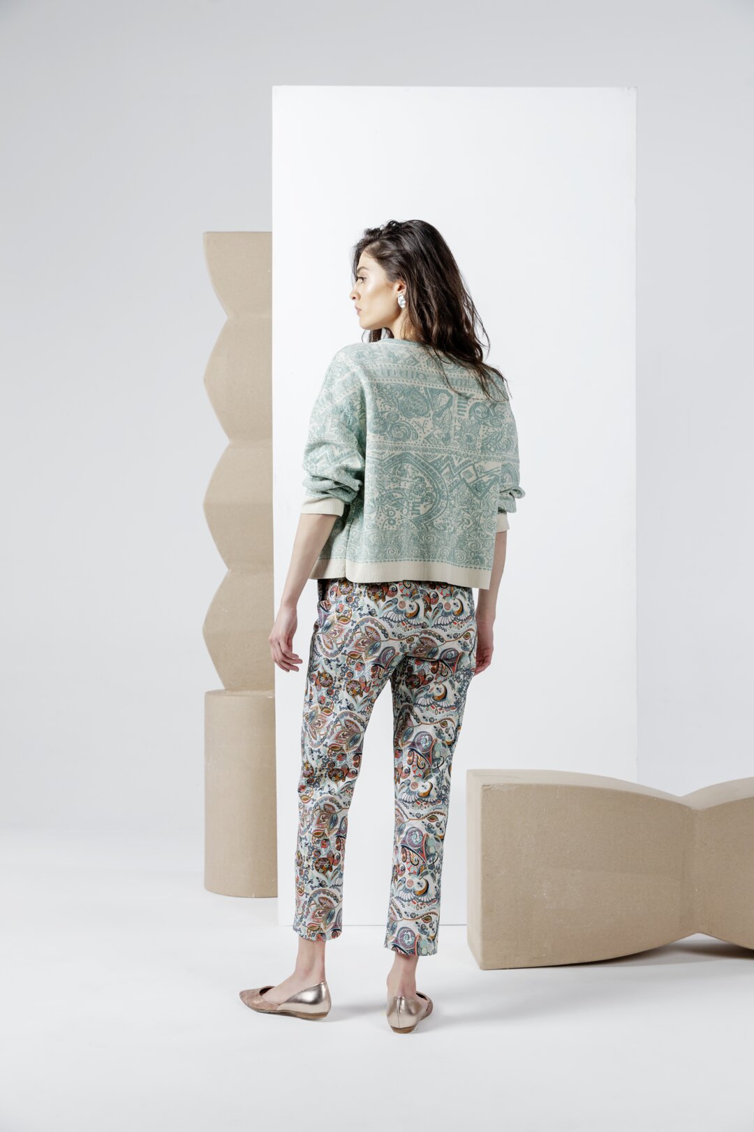 Field Jacket, Jacquard Pattern