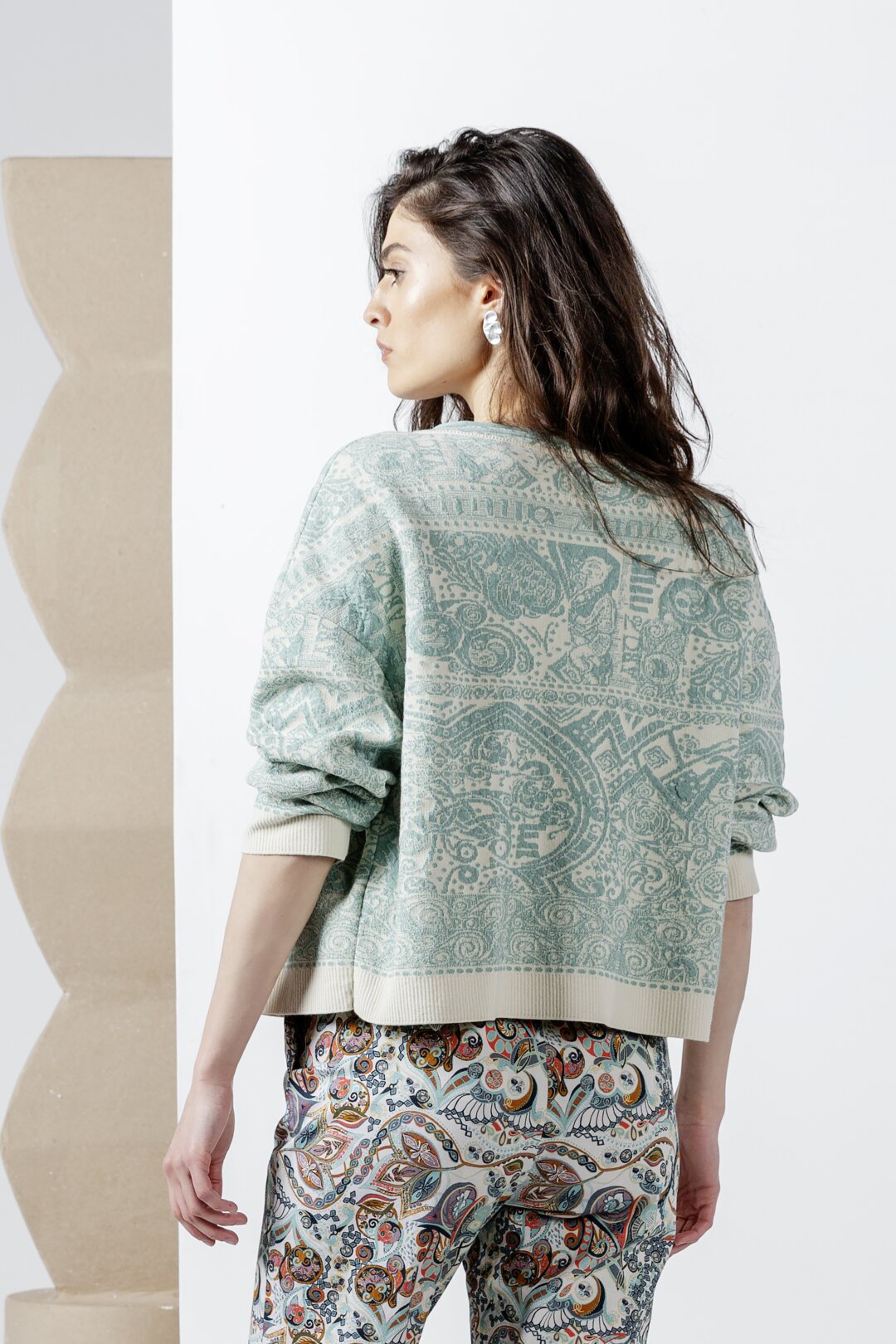 Field Jacket, Jacquard Pattern
