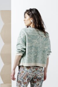 Field Jacket, Jacquard Pattern