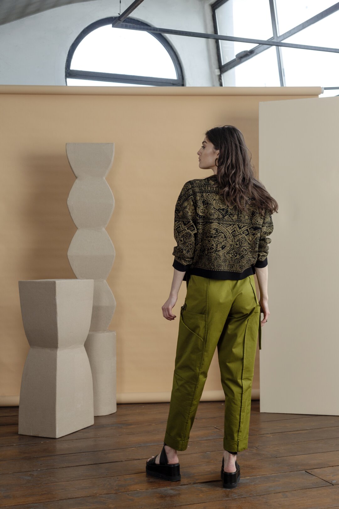 Field Jacket, Jacquard Pattern