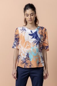 Tunic, Floral Pattern