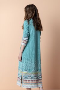 Coat, Intarsia Pattern