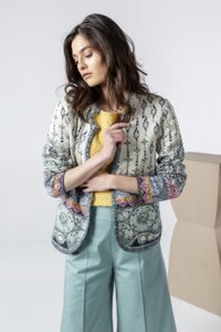 Jacket, Jacquard Pattern